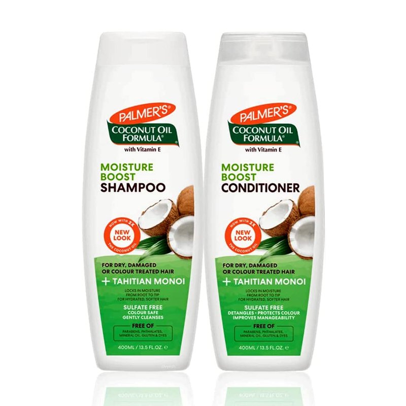 Coconut Oil Formula Conditioning Shampoo & Repairing Conditioner - Nourishing Hair Care Essentials