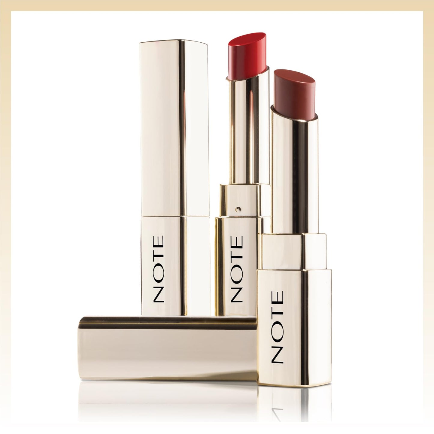 NOTE Cosmetique Iconic Sheer Lipstick - Hydrating Lipstick for Women - Balm-Like, Natural Sheer Finish Formula - 204 Ruler - 0.11 oz
