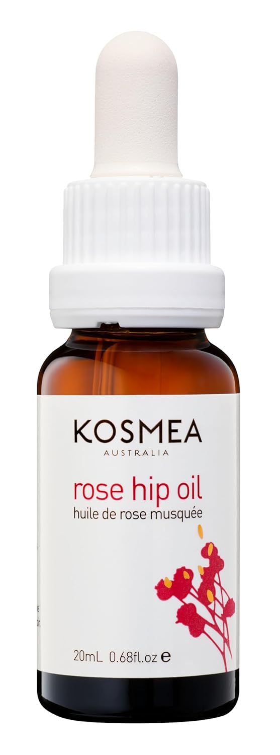 Kosmea Rosehip Oil - Premium Anti-Aging Face & Body Oil | Super-Critical Extraction - 0.68 fl oz