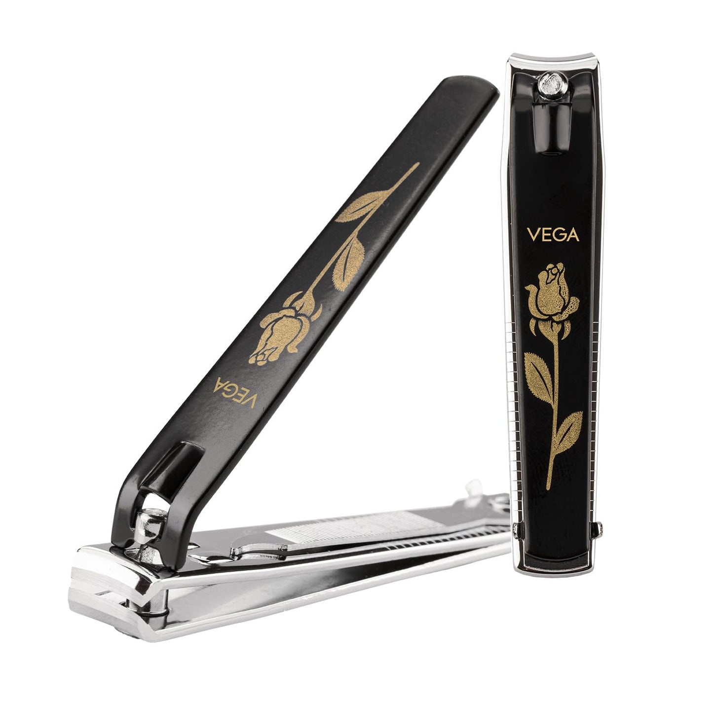 Vega Large Nail Clipper - Black 1 Pcs by Vega Product