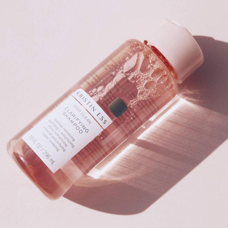 Kristin Ess Deep Clean Clarifying Shampoo - Detox Treatment for Oily Hair | Sulfate-Free, Vegan, Ideal for Thick, Curly Hair