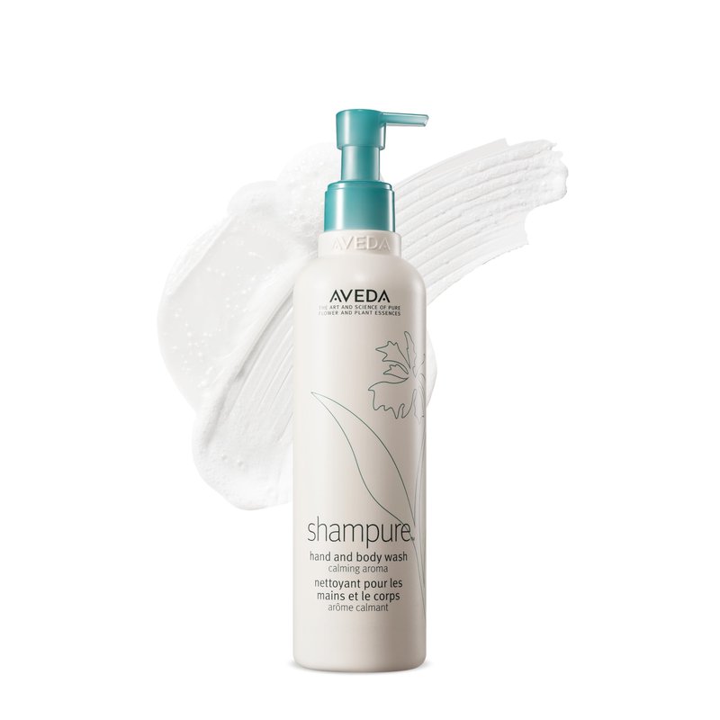 Aveda Shampure Hand & Body Wash | Liquid Hand Soap and Body Wash | with Calming Aroma of Lavender, Ylang Ylang, Petitgrain, 8.5 Fl Oz
