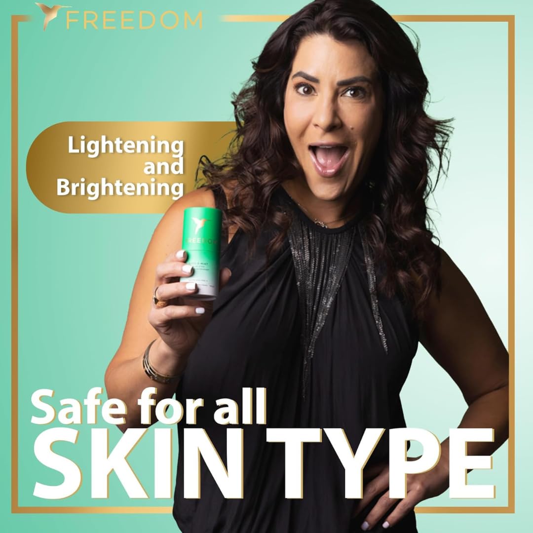 Freedom Natural Deodorant for Women & Men with 24-Hour Odor Protection, Paper Tube Packaging - Natural Ingredients - Aluminum & Plastic Free, Bergamot Mint, 1.9oz (2-Pack)