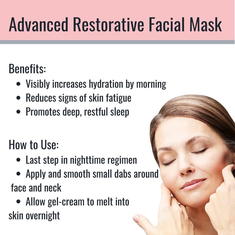 Dream Cream Menopause Night Cream - Hydrating Skincare with Hyaluronic Acid, Niacinamide & Peptides | Overnight Face Mask