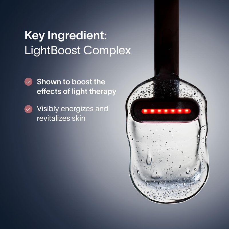 Solawave LightBoost Red Light Therapy Wand Activating Serum | Works with Microcurrent Face Wand and Galvanic Current Devices | Boosts Hydration, Radiance & Diminishes Fine Lines & Wrinkles (1.7 oz)