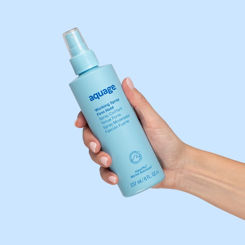 Aquage Working Hair Spray - Firm Hold, Non Aerosol Hairspray for Women - Volumizing Styling Spray for Thermal Protection and Long Lasting Hold (8 oz)