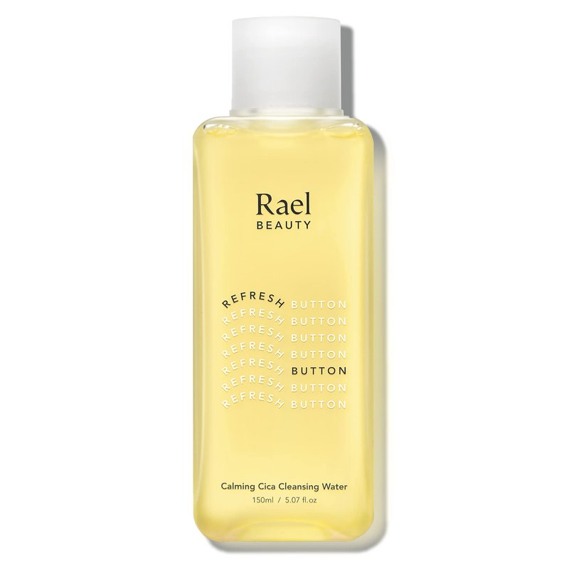 Rael Skin Care, Cleansing Water for Face - Gentle Makeup Remover, Daily Cleanser, Korean Skincare, All Skin Types, Hyaluronic Acid, Cruelty Free (5.07oz)