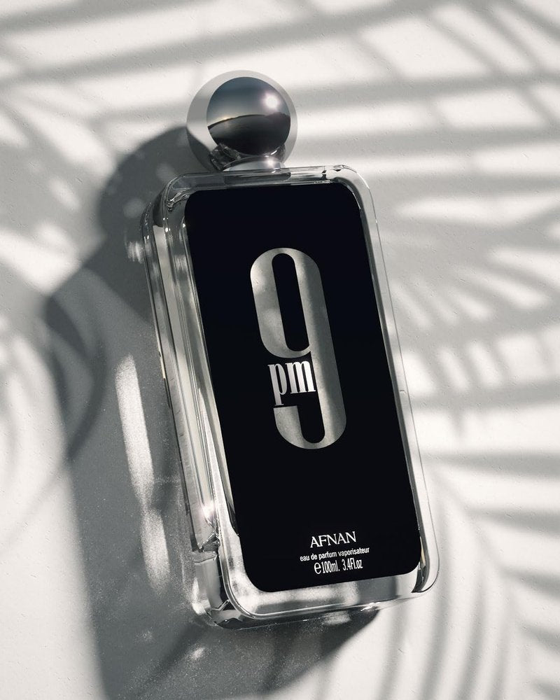Afnan 9 PM Eau De Parfum for Men - 3.4 Fl. Oz | Long-Lasting Fragrance