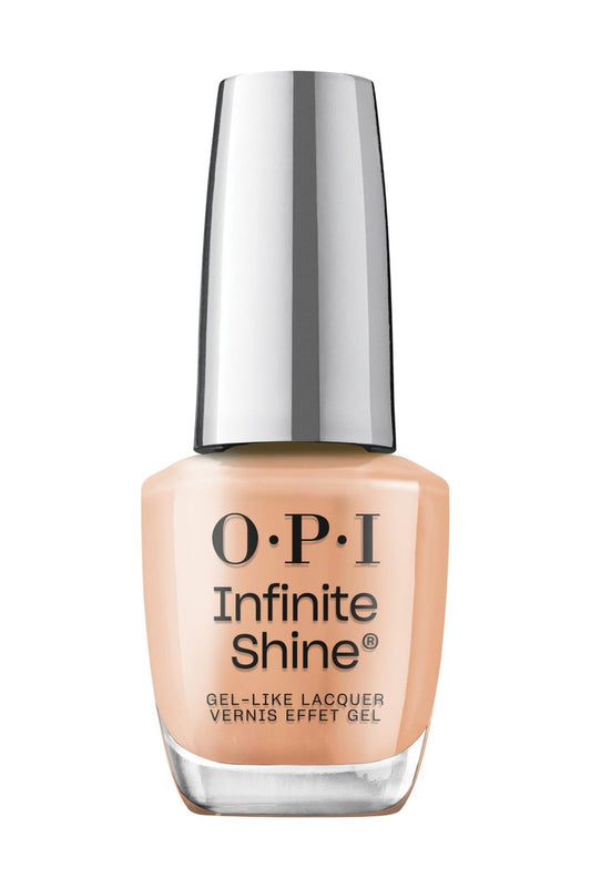 OPI Infinite Shine Over-slay your Welcome | Sheer Soft Neutral Crème Long Wear Gel Like Nail Polish | Vegan, Long Lasting, Streak Free