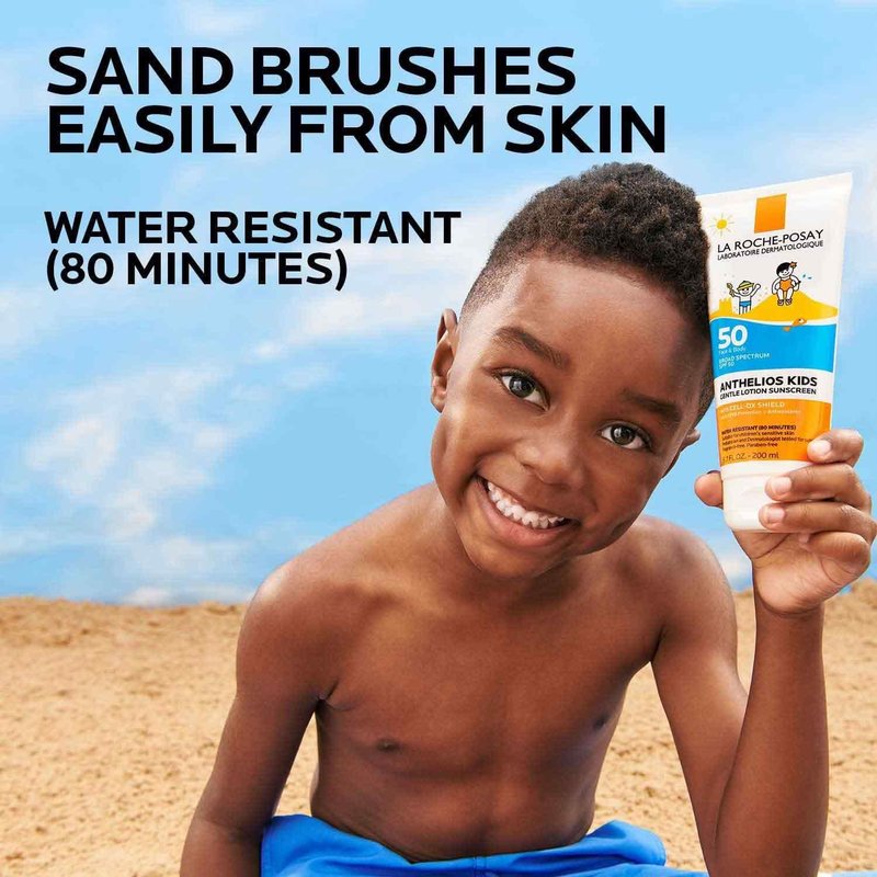 La Roche-Posay Anthelios Kids Sunscreen Lotion SPF 50 - Broad Spectrum, Pediatrician Tested, Oil-Free