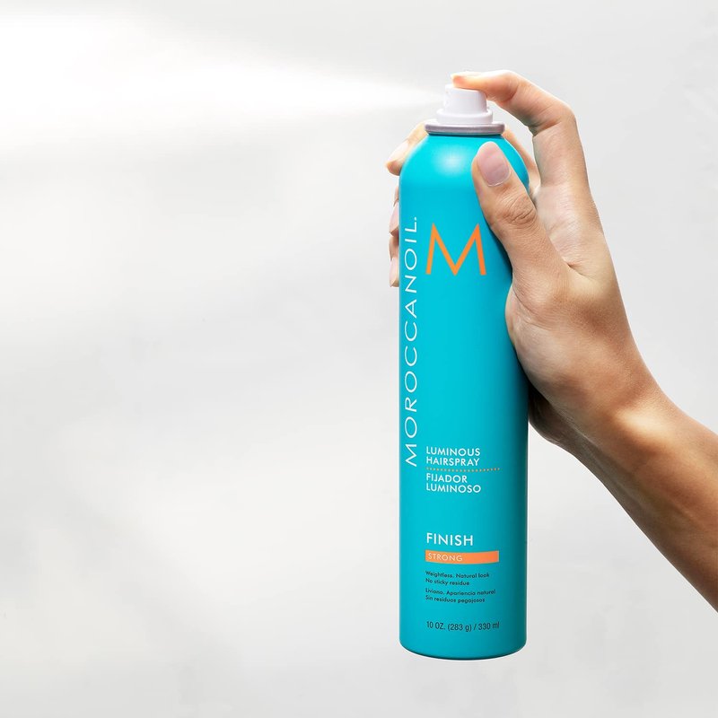 Moroccanoil Luminous Hairspray - Strong Hold, Shine & Frizz Control | 10 oz
