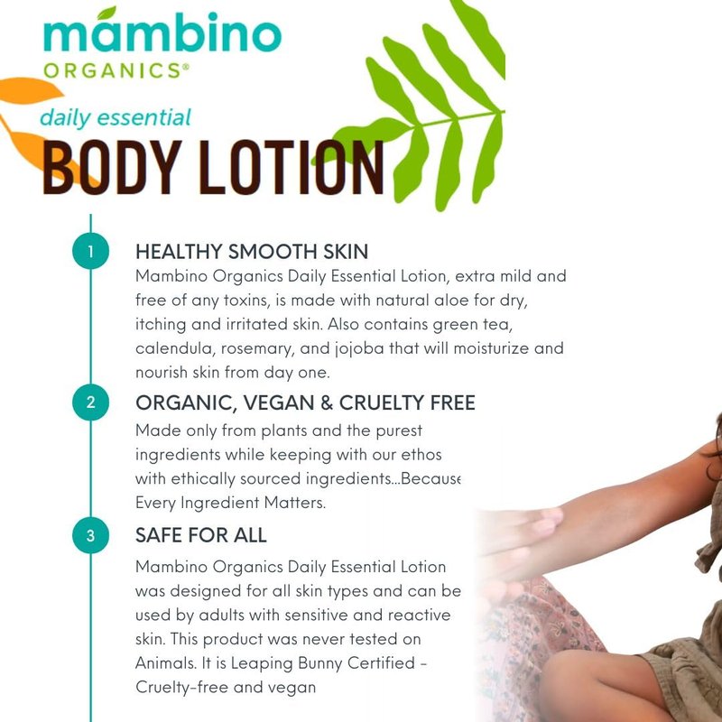 Mambino Organics Happy Time Body Wash & Lotion Set, Vegan Bath and Body Care Duo, Gentle Body Wash and Moisturizing Lotion, Cruelty-Free Self Care Kit & Bath Gift Set