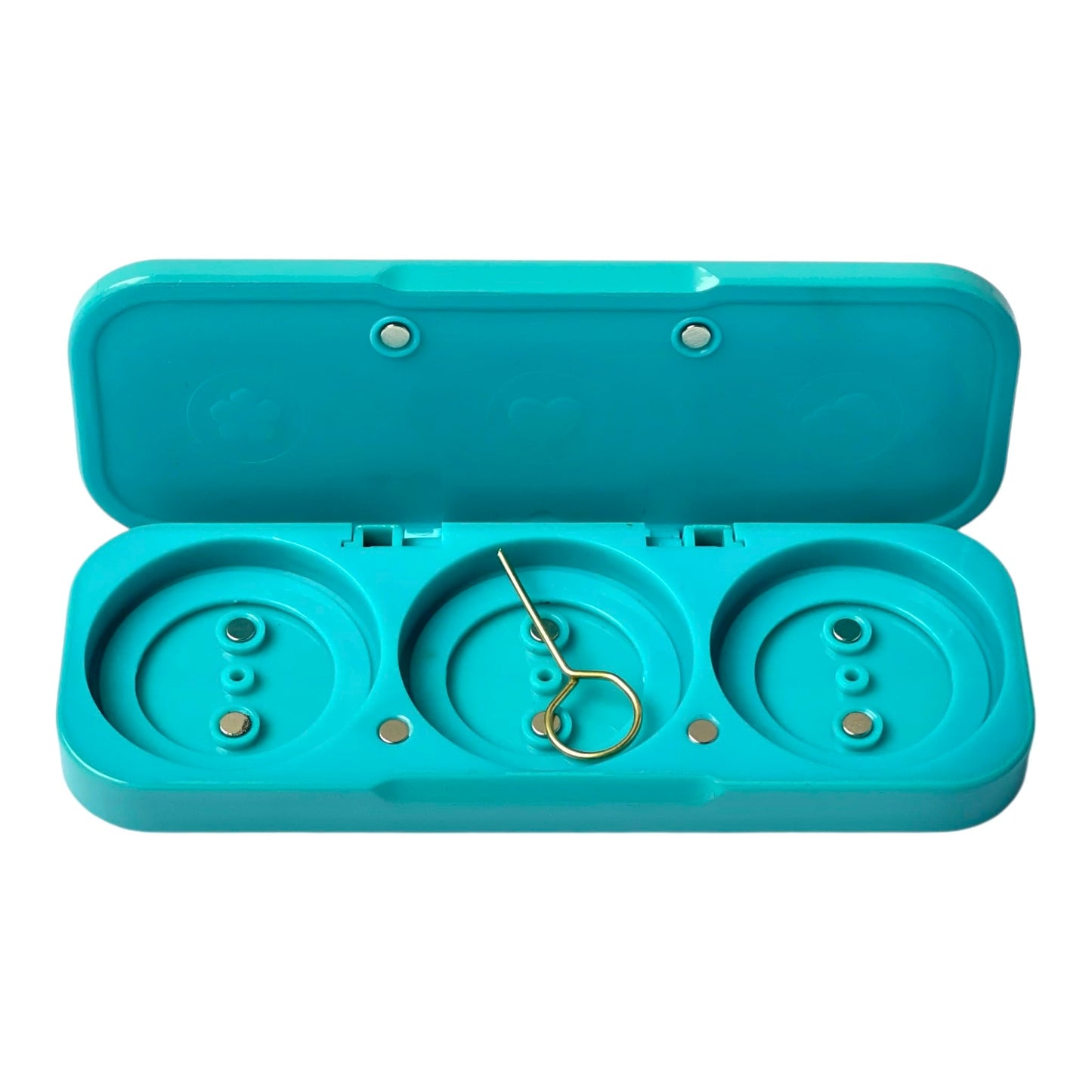 ēma Solid Perfume Travel Set Tuscan Trio: 3 Fragrance Pods (Leather, Tuberose, Fig) with Refillable Compact Case, Vegan, Alcohol-Free, Natural Solid Cologne Balm for Women & Men, Travel Size Perfume