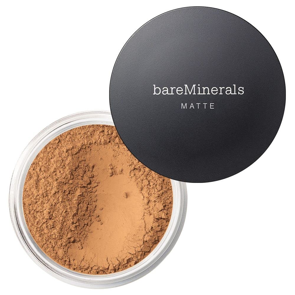 Original Matte Loose Mineral Foundation SPF 15, 22 Warm Tan, Vegan, Cruelty-Free & Dermatologist-Tested