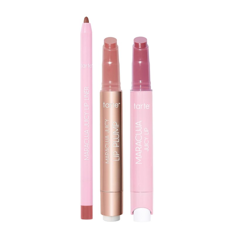 Tarte Maracuja Juicy Lip Plump - Hydrating Lip Plumper Gloss Balm with Hyaluronic Acid & Vitamin E | Vegan & Cruelty-Free