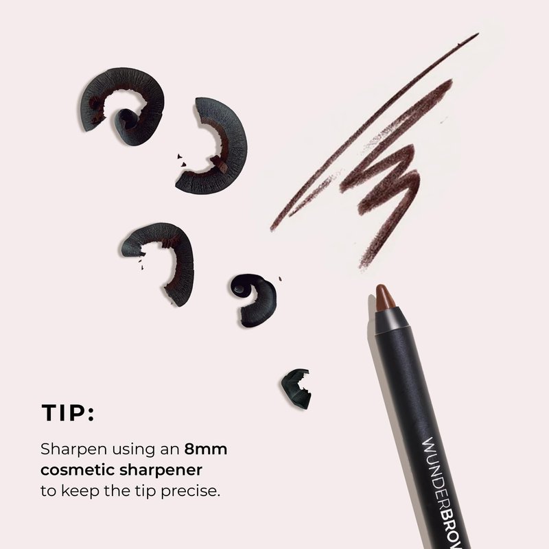 Wunderbrow Super Stay Eyeliner Pencil, Waterproof and Smudge-Proof, Shade: Intense Noir