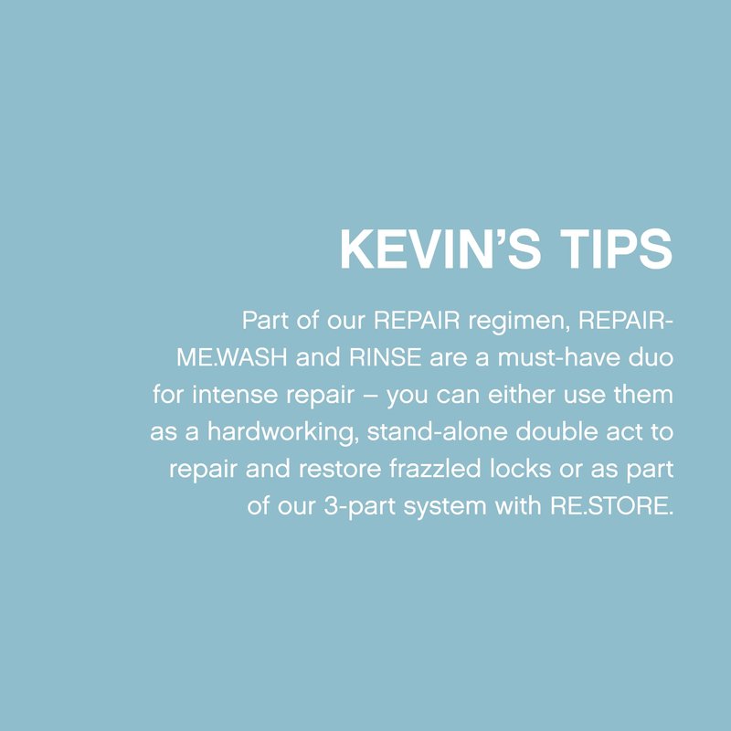 KEVIN.MURPHY REPAIR-ME.RINSE - Hair Repair Conditioner - For All Hair Types Needing Repair - Hydrating Shine Conditioner - Sulphate-Free - 250 mL / 8.4 fl oz