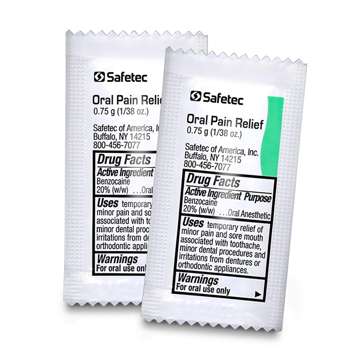Oral Pain Relief, 0.75 Gram Packets (Box of 144)