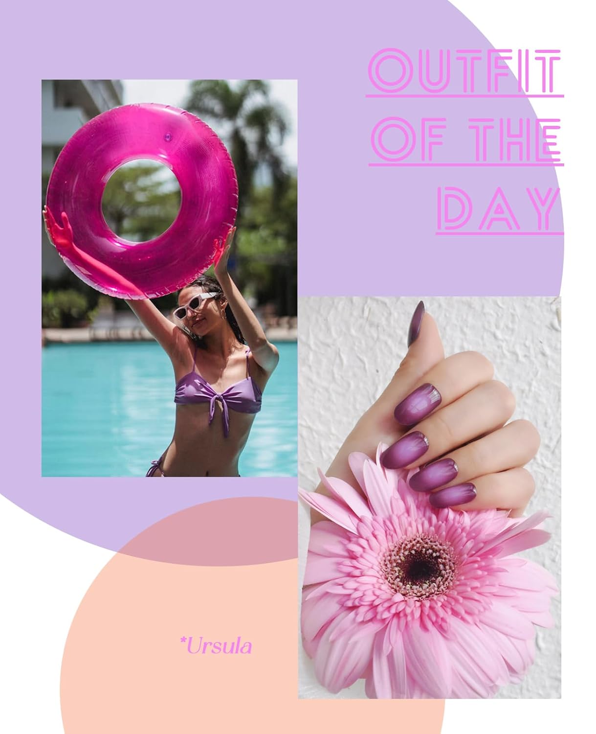 Semi Cured Gel Nail Strip Starter Kit - 60 Nail Stickers, UV Lamp & Tools for Salon Quality Christmas Nails