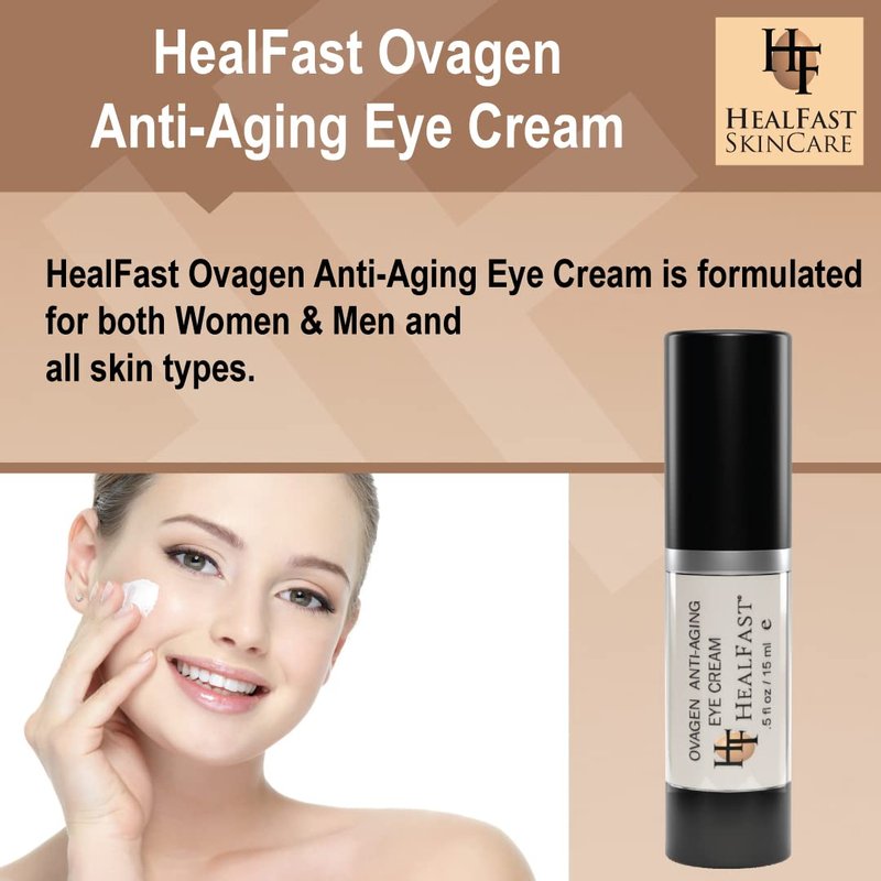 Anti-Wrinkle Eye Cream with Retinol & Hyaluronic Acid - Brighten Dark Circles | Reduce Puffiness (0.5 Oz)