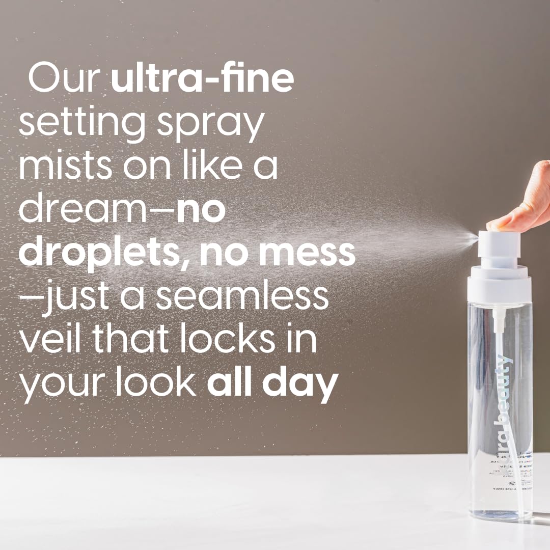 Kara Beauty Essentials Long Lasting Setting Spray - Hydrating Primer and One Size for Makeup - Infused with Lavender Water & Irish Sea Moss - Makeup Setting Spray for All-Day Freshness