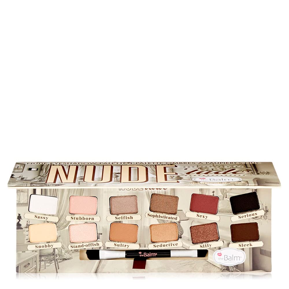 theBalm NUDE 'tude Eyeshadow Palette, Naughty, 12 Neutral Shades