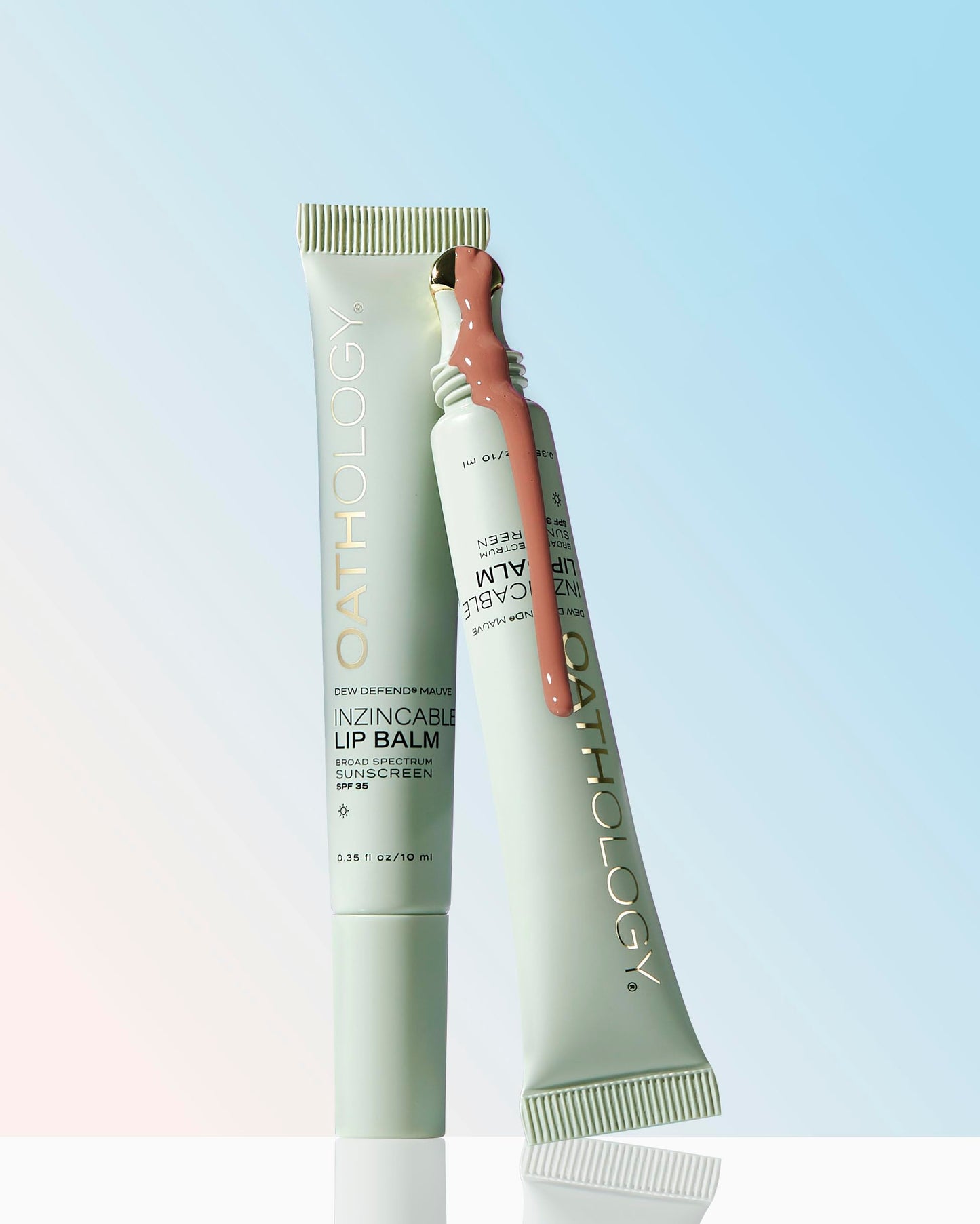 Oathology Inzincable® Mineral Lip Balm, SPF 35, 10mL, Dermatologist crafted skincare