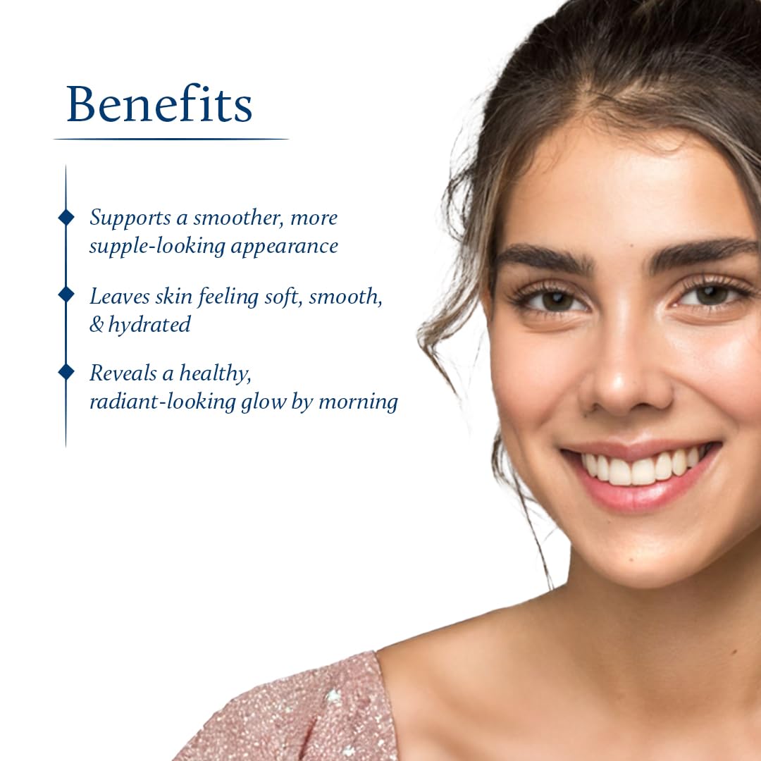 Blue Nectar Kumkumadi Night Cream with Jasmine for Glowing Skin (1.7 Fl Oz) & Kumkumadi Gentle Face Cleanser with Saffron (3.38 Fl Oz)