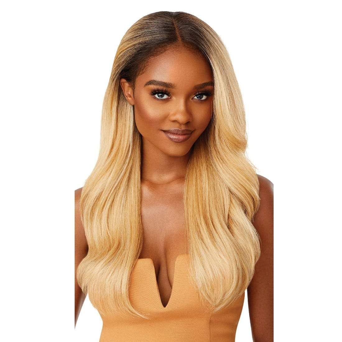 Outre Melted Hairline Lace Front Wig - Kamiyah in Dark Brown | Natural Look & Comfort Fit