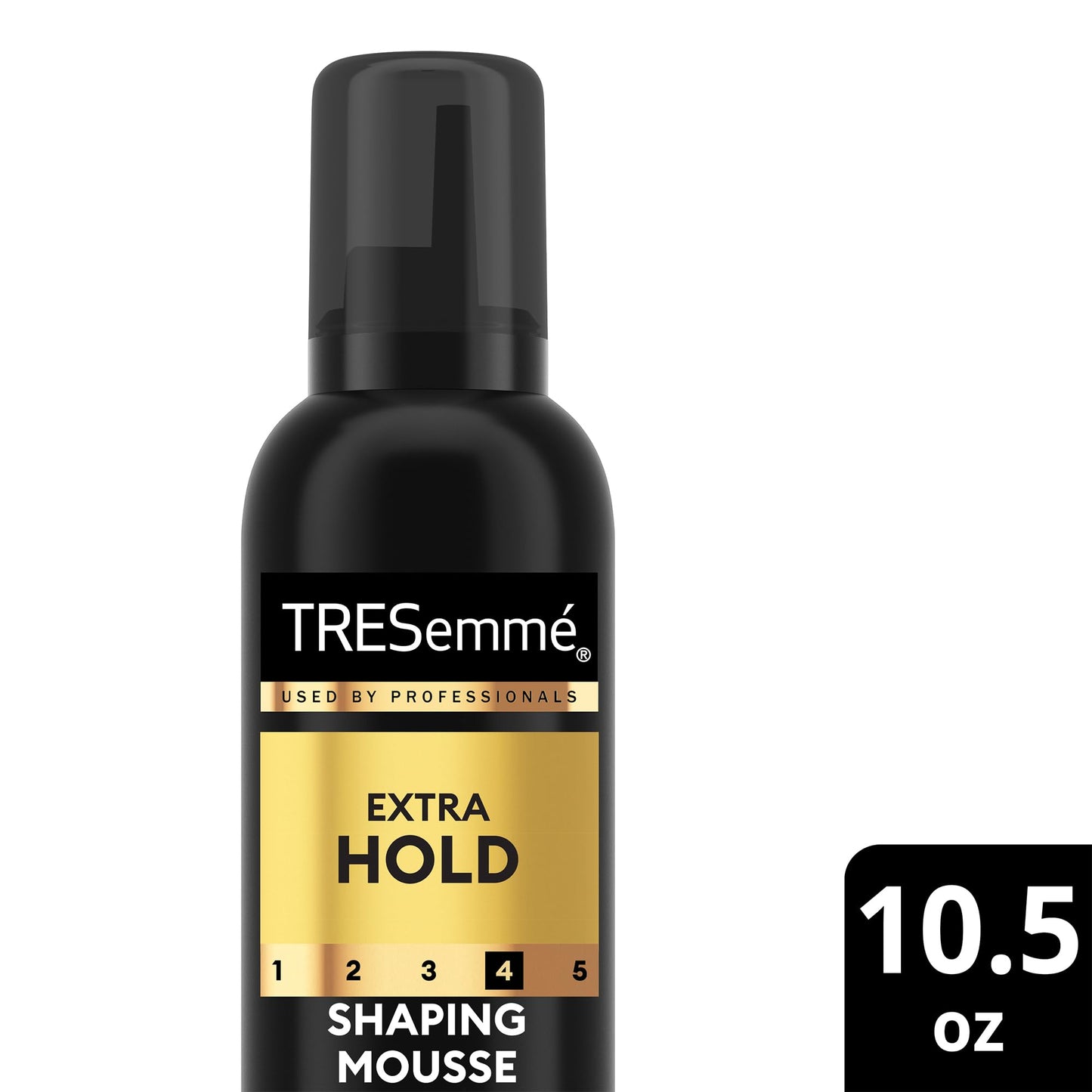 TRESemmé Shaping Mousse, Extra Hold 2-Pack – Moisturizing Hair Mousse for Sculpting, 24H Frizz Control + Keratin Mask