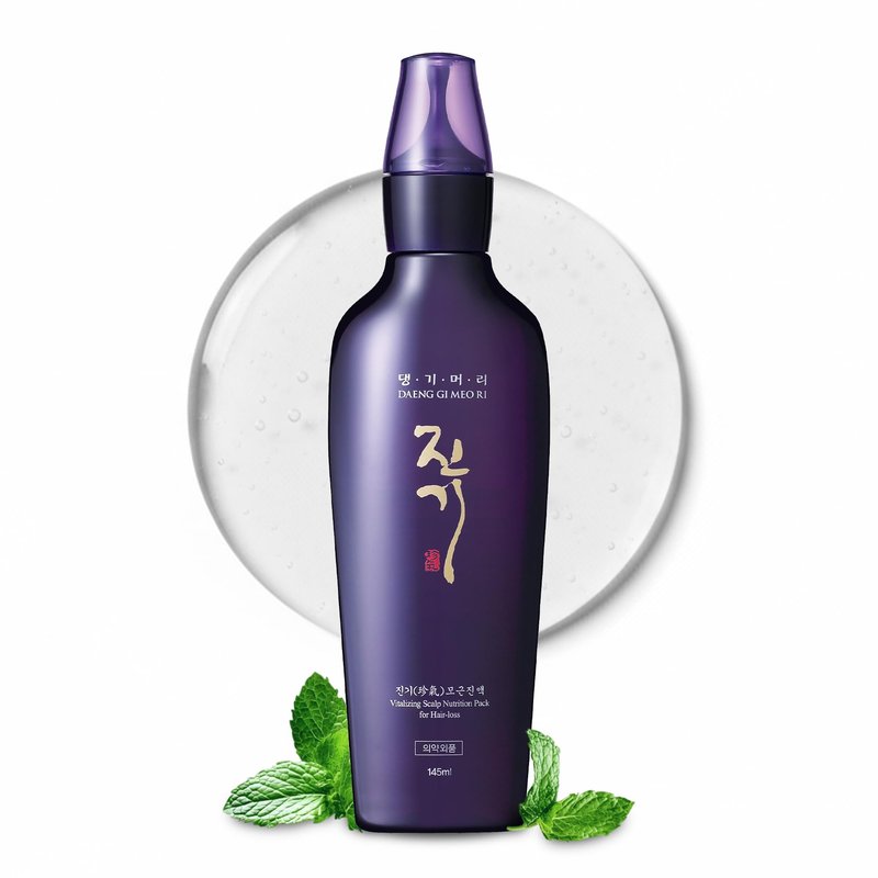 Daeng Gi Meo Ri- Vitalizing Scalp Nutrition Pack, Helps with Hair Loss, Strengthens Hair Follicles by Delivering Herbal Essence Deep into The Scalp, 145ml