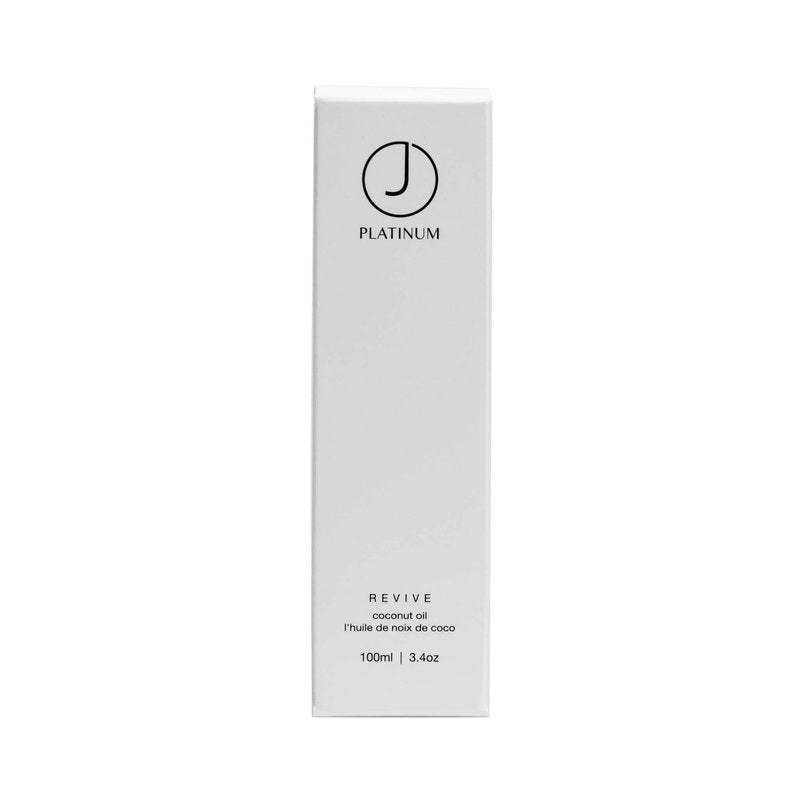 J Beverly Hills Platinum Revive Hair Oil with Argan Oil for Heat Protection, 0.33 Oz