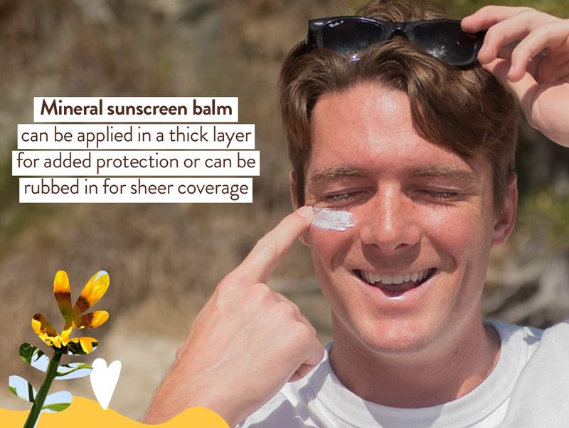 Babo Botanicals Swim & Sport Mineral Sunscreen Balm SPF50 - Natural Zinc Oxide - For Face & Body - For all Ages - Dermatologist Tested - Cruelty-Free - Fragrance-Free - EWG Verified - Water Resistant