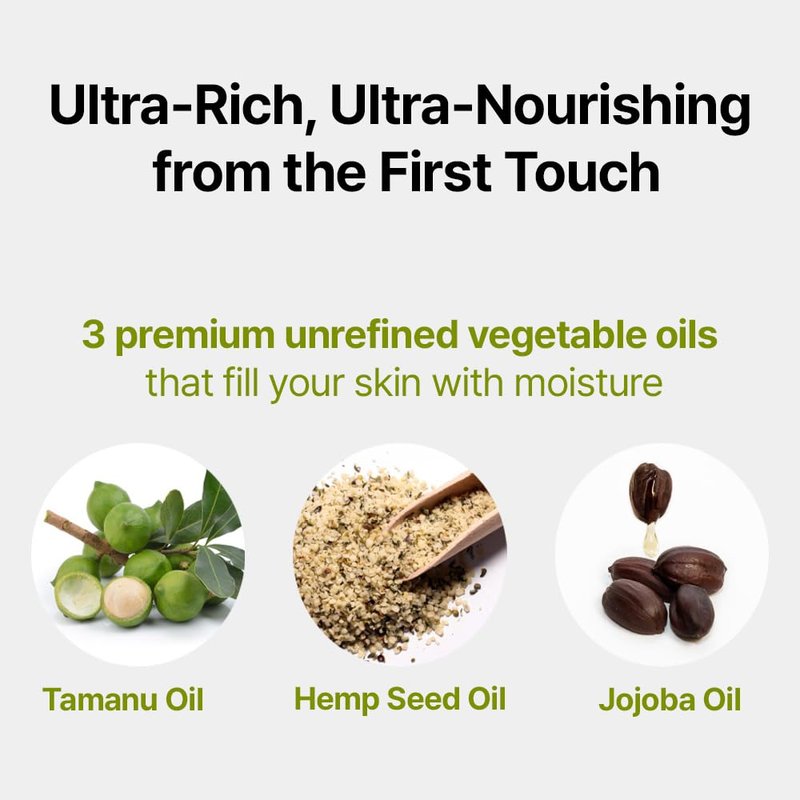 ZIOSTAND Greeni Body Oil Lotion Greenish Scent | Lightweight Daily Moisturizer with Tamanu, Jojoba & Hempseed Oils | Soft Botanical Aroma | 250ml
