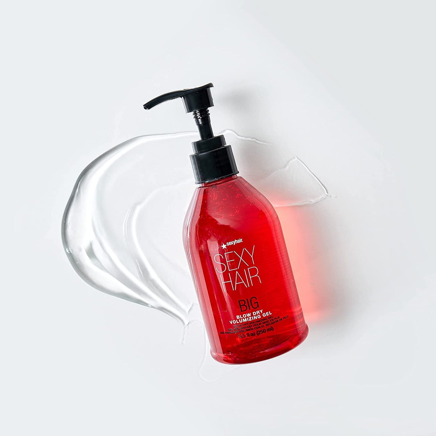 SexyHair Big Blow Dry Volumizing Gel, Twin Pack | Added Volume with Hold | Up to 72 Hours of Humidity Resistance | All Hair Types