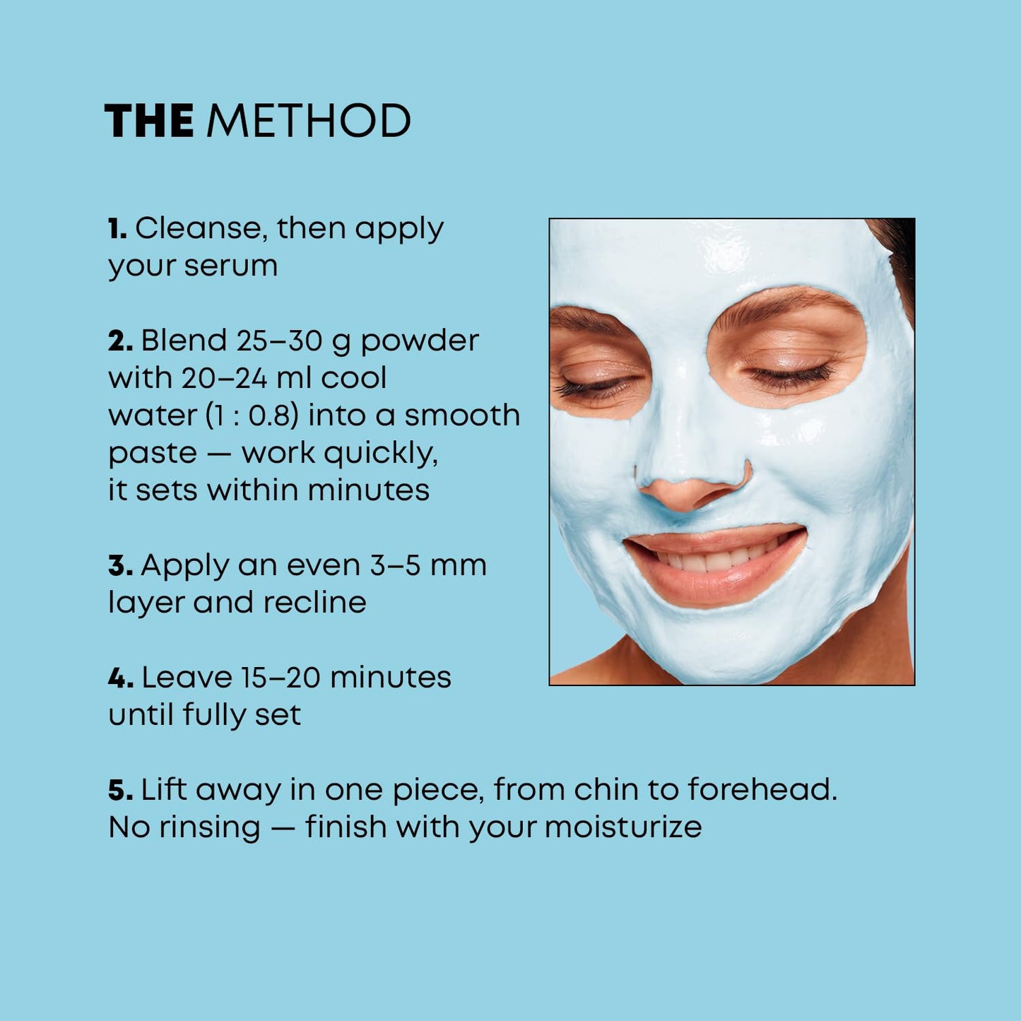 Name Skin Care Alginate Powder Face Mask with Hyaluronic Acid - 2.2lb, 40 Applications - Peel Off Korean Beauty Natural Fascial Skincare - Hydrating Moisturizing Exfoliating Brightening Peeling Kit