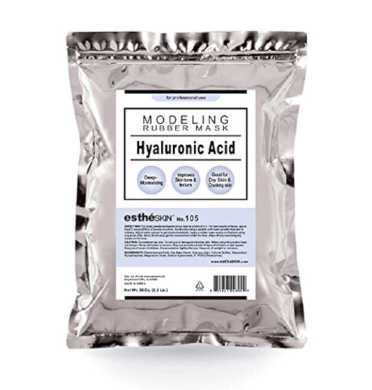 estheSKIN No.105 Hyaluronic Acid Modeling Rubber Mask for professional use, 35 Oz.
