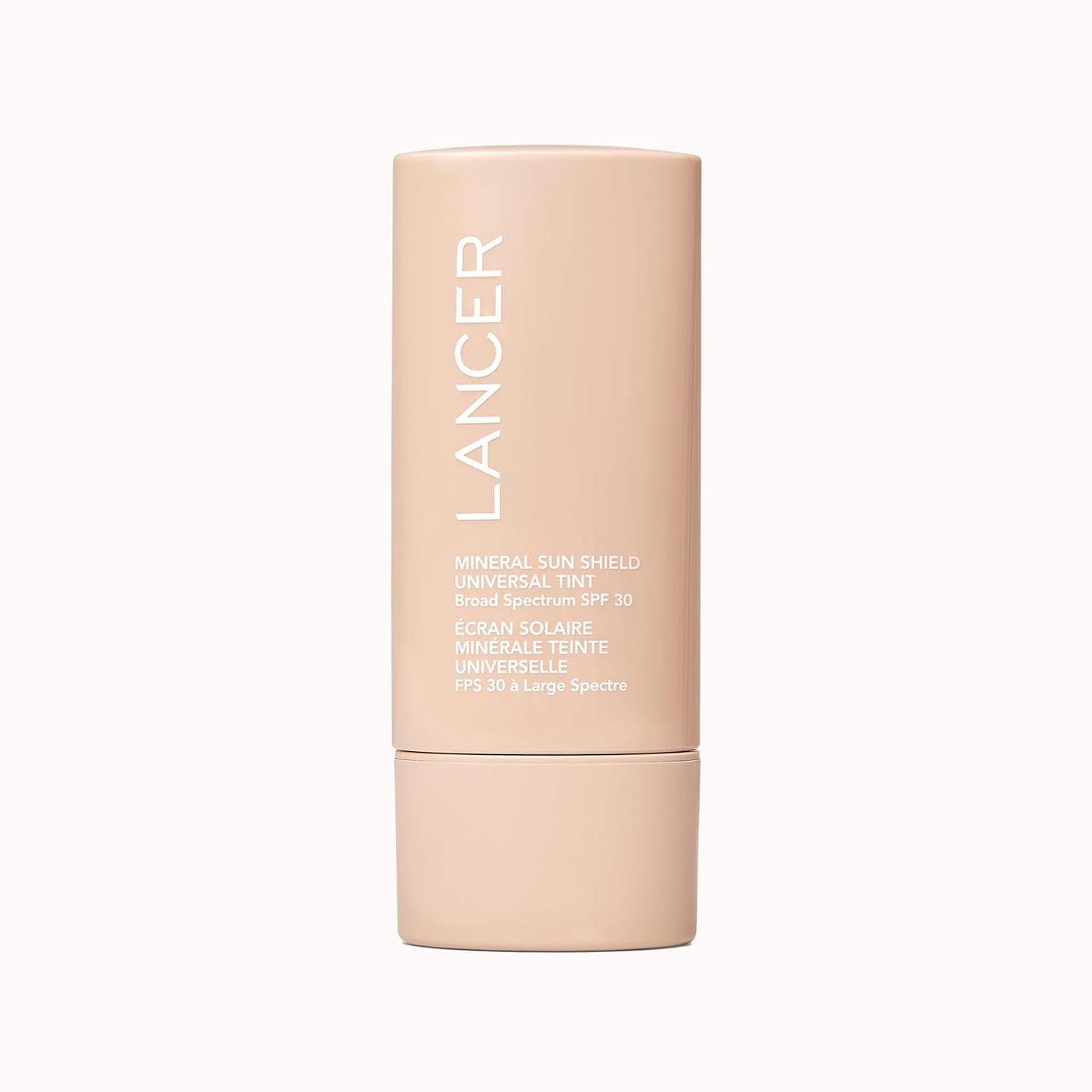Lancer Skincare Mineral Sun Shield SPF 30 - Tinted Sunscreen with Zinc Oxide for Face | 2 fl oz