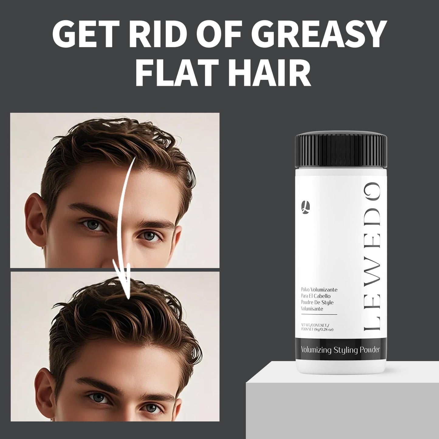 lewedo Volumizing Styling Powder