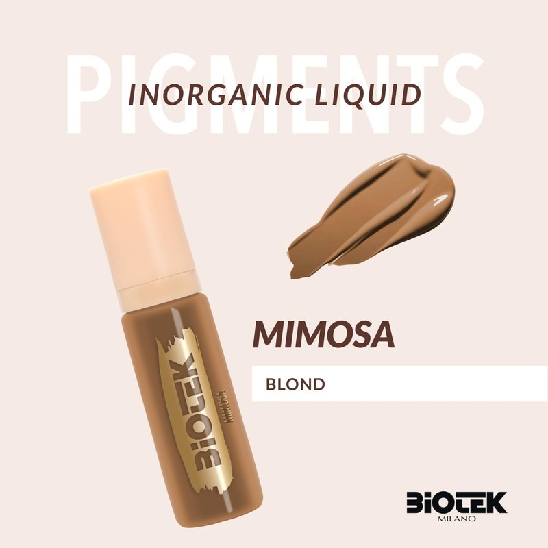 Brow pigments Inorganic Liquid - Made in Italy - Mimosa 0.61 Fl Oz (Pack of 1)