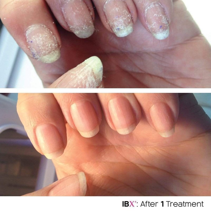 Nail Polish NEW! IBX Mini Duo Pack With FREE Dadi oil Restorating Protecting Nails