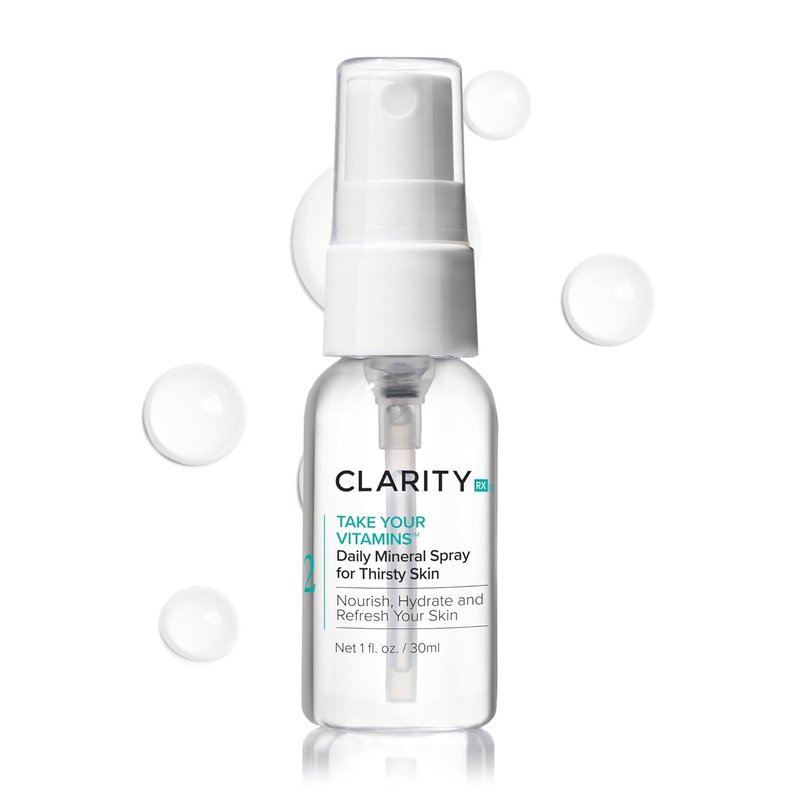 Take Your Vitamins Daily Mineral Spray - Natural Plant-Based Moisturizing Mist for Dry Skin | All Skin Types