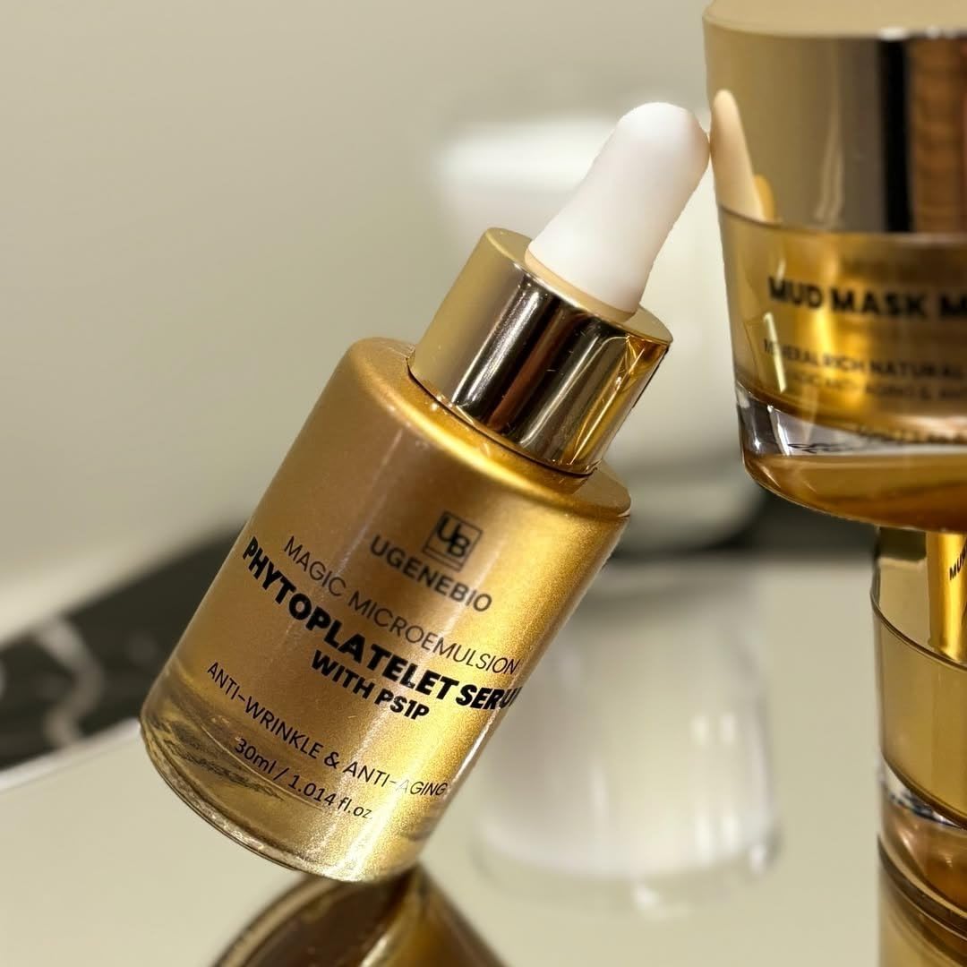 GreenEco Phytoplatelet Serum – Antioxidant, Hydrating K-Beauty Skincare - Advanced Anti-Wrinkle Treatment with PS1P, Niacinamide & Vitamin C