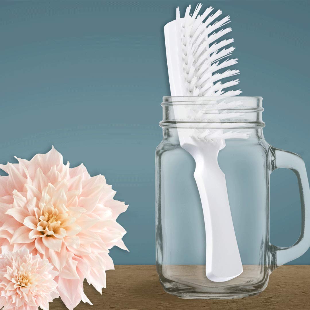 Fuller Brush Nylon Professional Hairbrush – 7.75" Ergonomic Handle – Soft Nylon Bristles for Gentle Hair Care – Brush for Fine, Thin & Damaged Hair