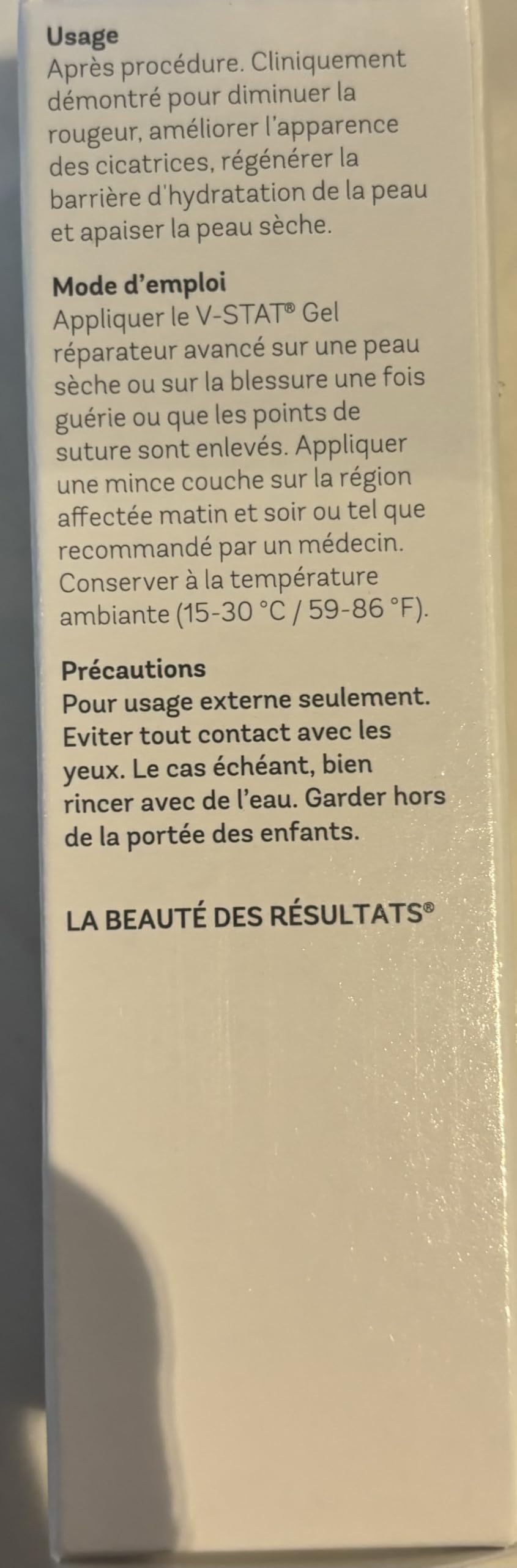 Vivier V-Stat Advanced Repair Gel 0.5oz