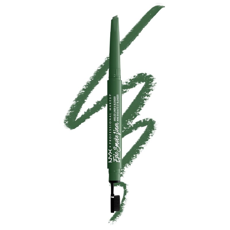 NYX Epic Smoke Liner - Vegan Smoky Eyeliner in Sage Sparks | Hunter Green Shade