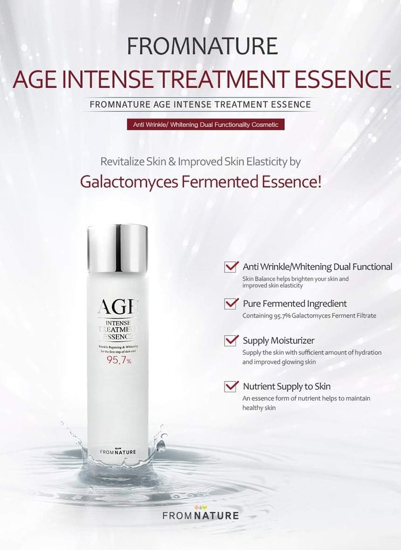 [FROM NATURE] AGE Intense Treatment Essence (150ml 5.07 oz) Wrinkle Repairing & Whitening