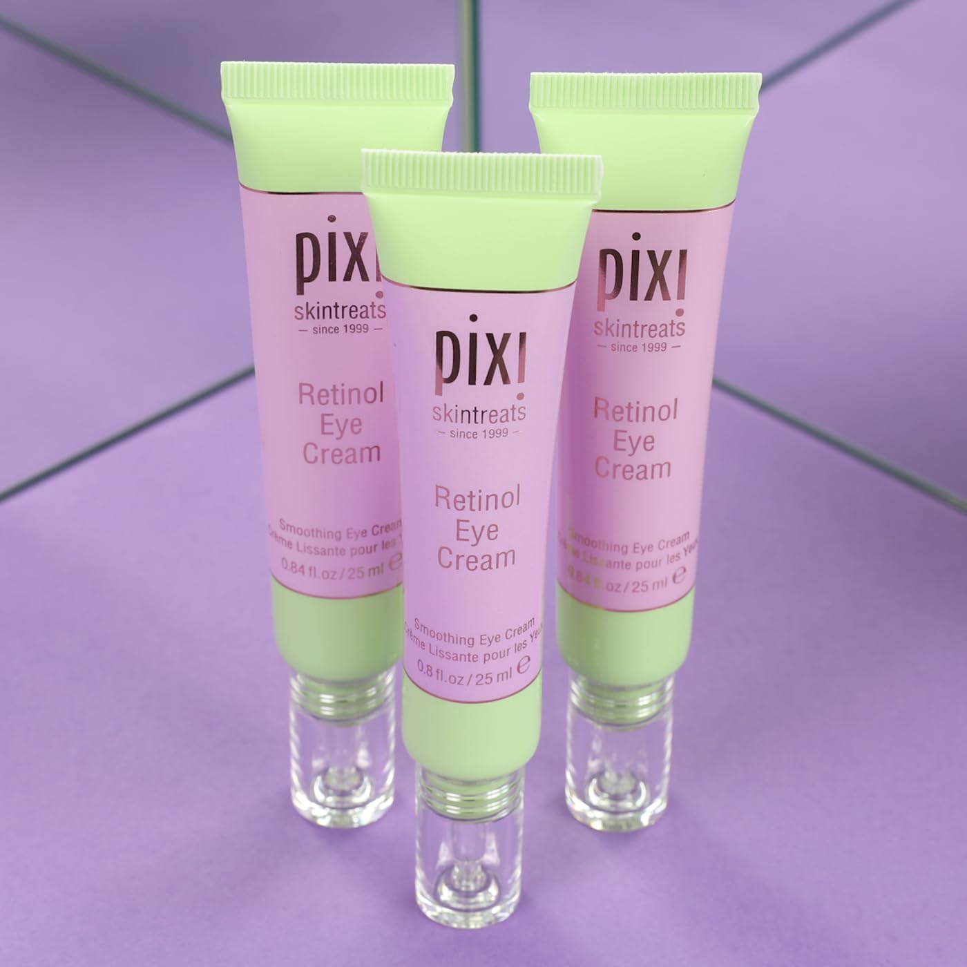 Pixi Beauty Retinol Eye Cream | Soothing Eye Cream | Retinol Helps Smooth & Refine Delicate Eye Area | Peptides Help Minimize Fine Lines | 0.84 fl oz/25ml