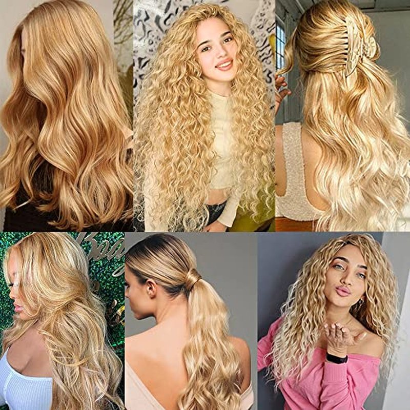 Blonde Bundles Color 27 Human Hair Bundle 613/27 Bundles Honey Blonde Bundle Double Weft Hair Extensions