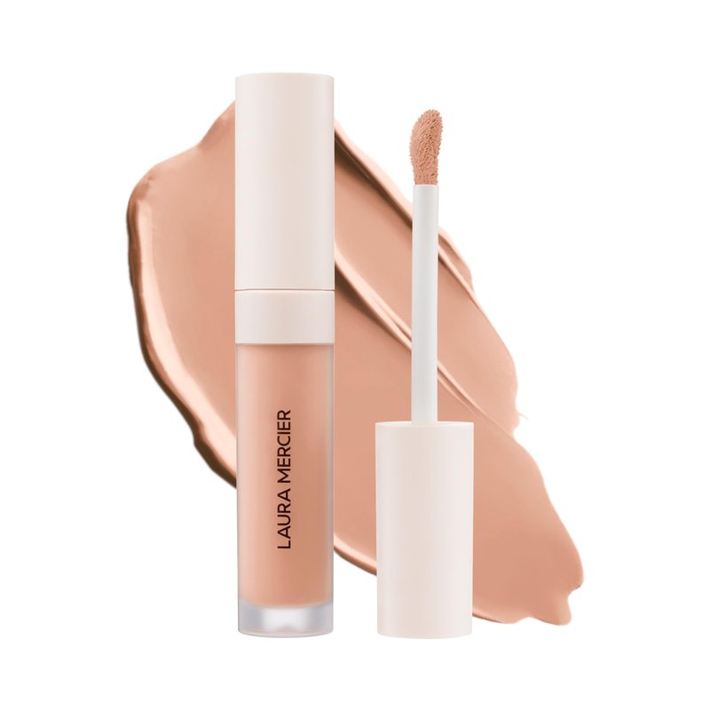 Laura Mercier Real Flawless Weightless Perfecting Serum Concealer, Long-Lasting, Waterproof, & Crease-Proof Wear, Buildable Coverage, Oil-Free, 2C2 - Light with cool undertones